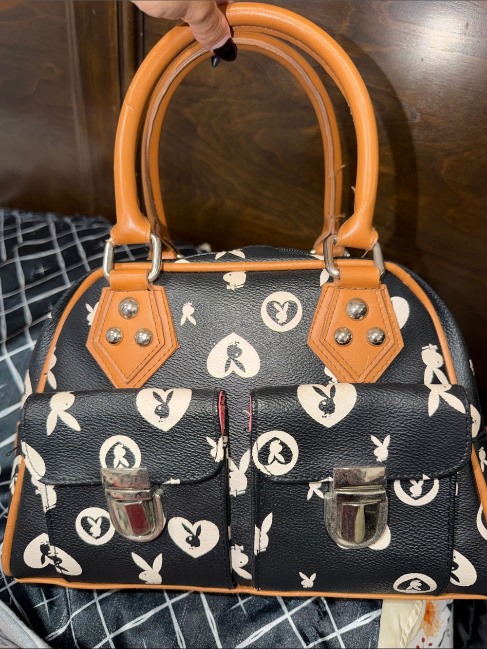 Playboy Monogram Handbag